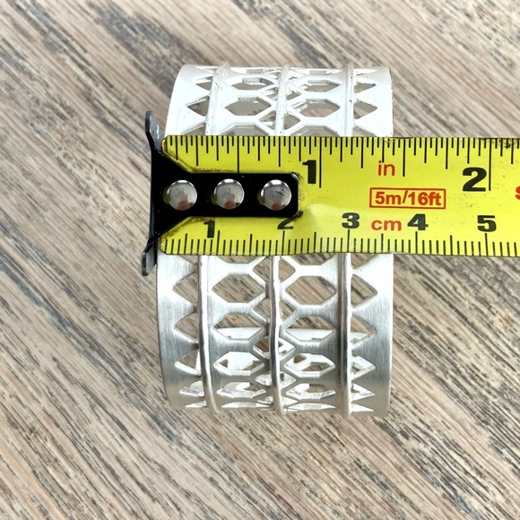 Stella & Dot Plait Cuff - Silver - Picture 2 of 6